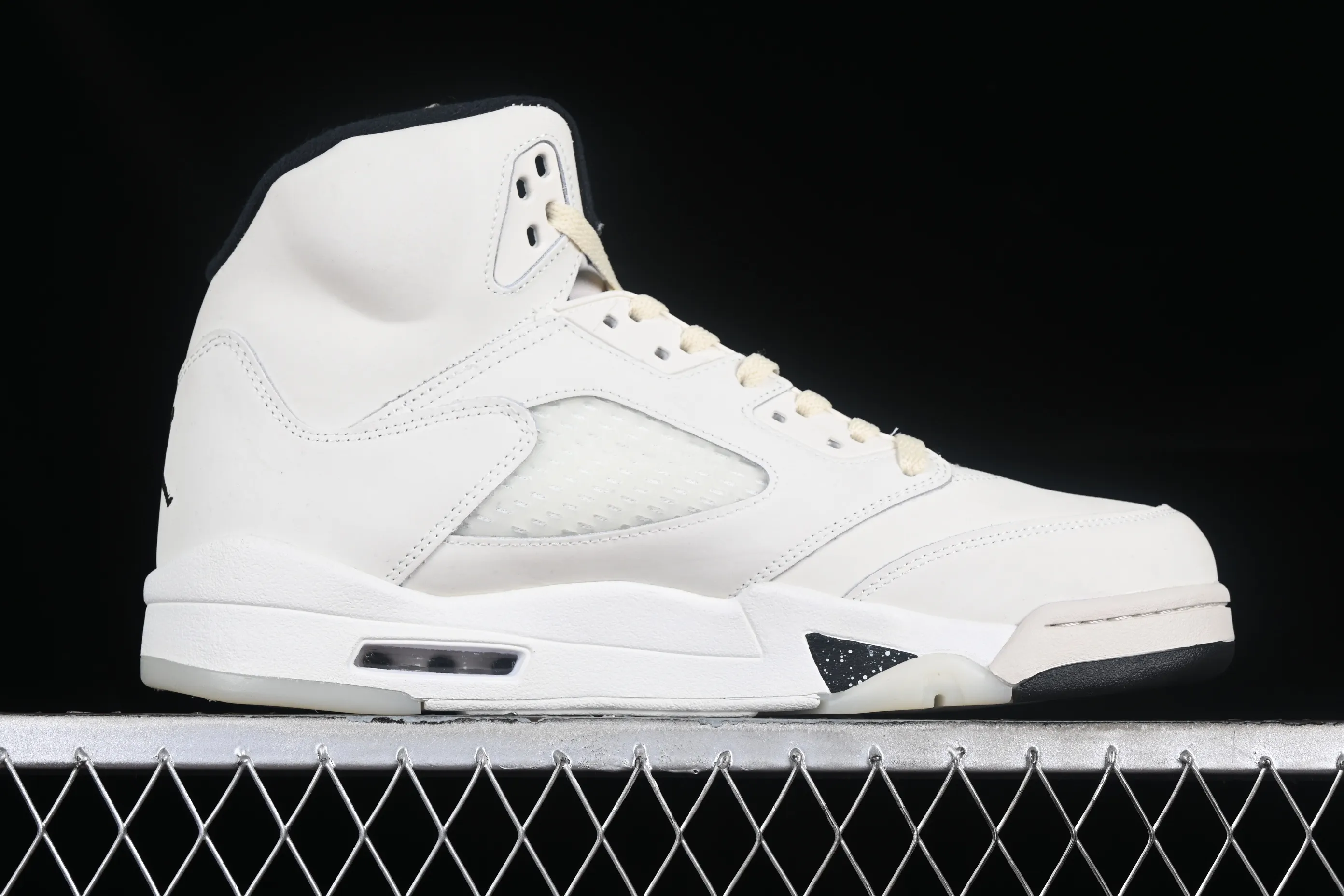 All categories Air Jordan Jordan series basketball shoes Air Jordan 5 Air Jordan 5 Retro "Sail" AJ5 Joe 5 luminous white FN7405-100